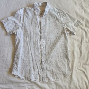 Brand: Gap, Size: Large, Color: Gray and White